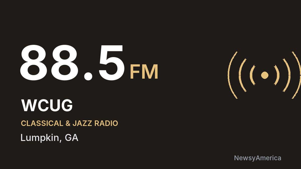 WCUG 88.5 FM – Lumpkin