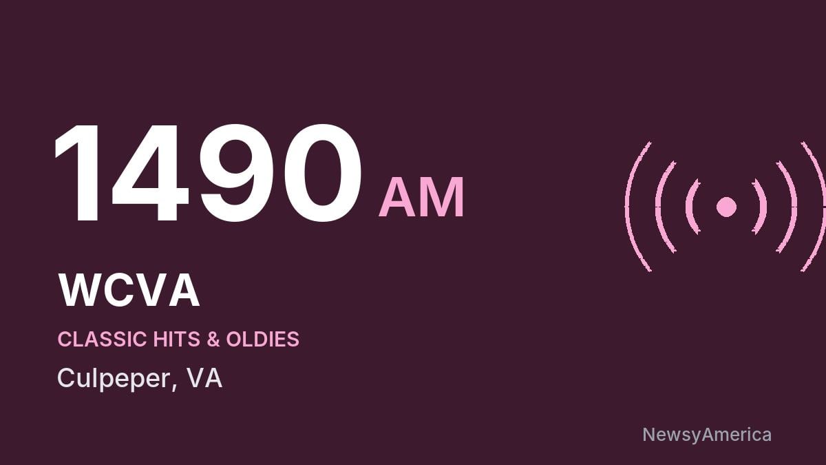 WCVA 1490 AM – Culpeper