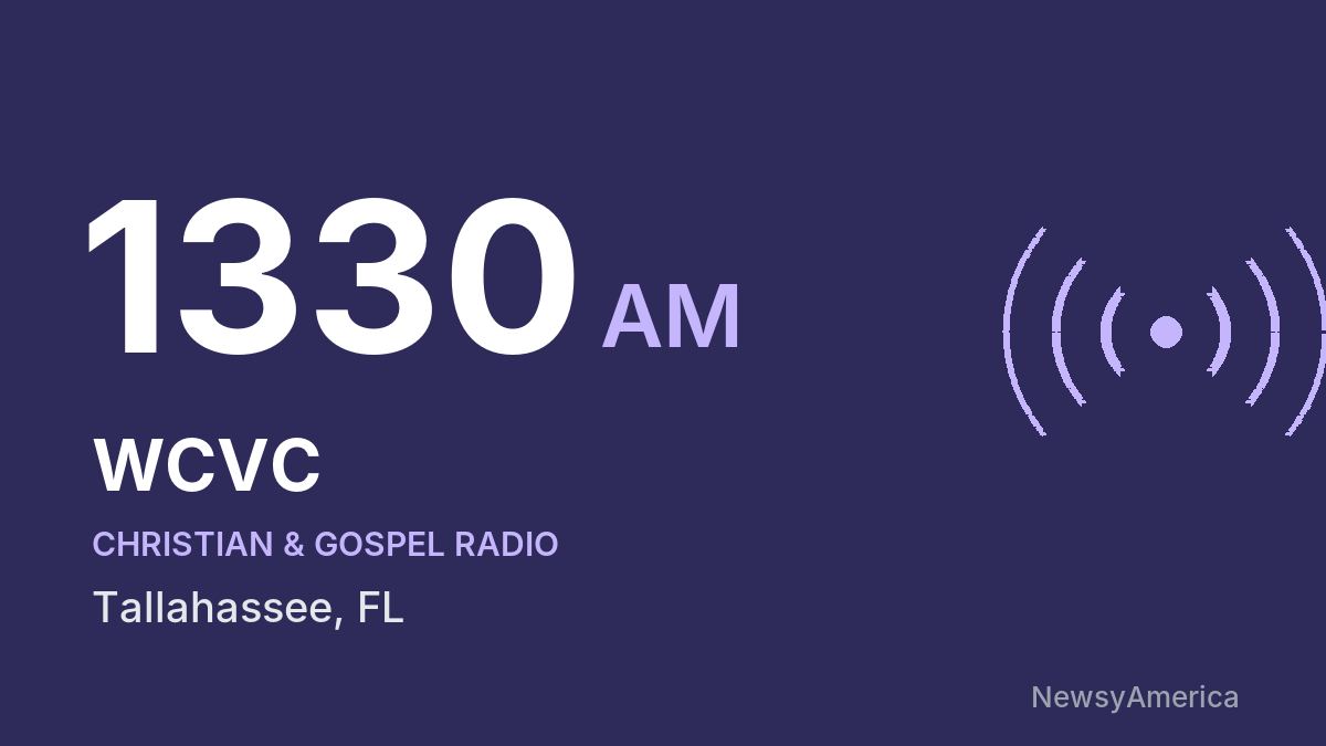 WCVC 1330 AM – Tallahassee