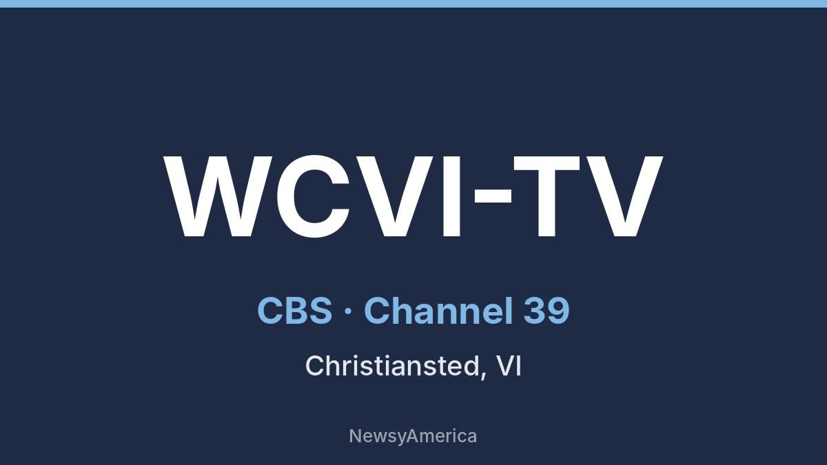 WCVI-TV – CBS 39 Christiansted