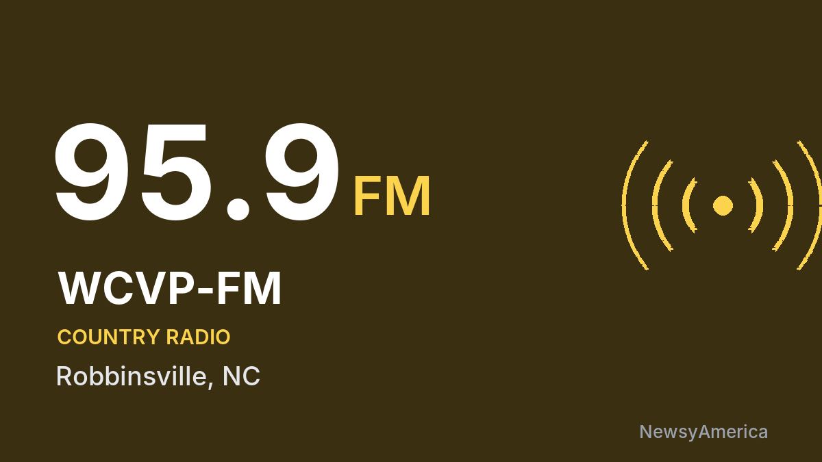 WCVP-FM 95.9 FM – Robbinsville