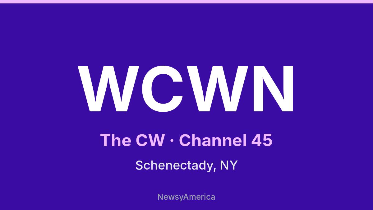 WCWN – The CW 45 Albany