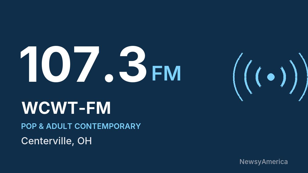 WCWT-FM 107.3 FM – Centerville