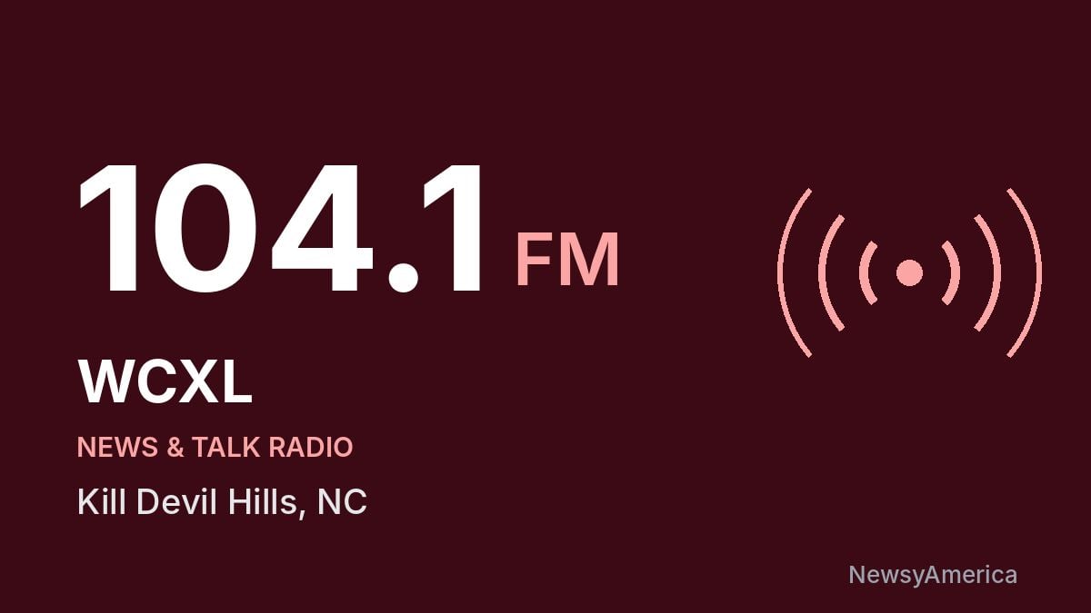 WCXL 104.1 FM – Kill Devil Hills