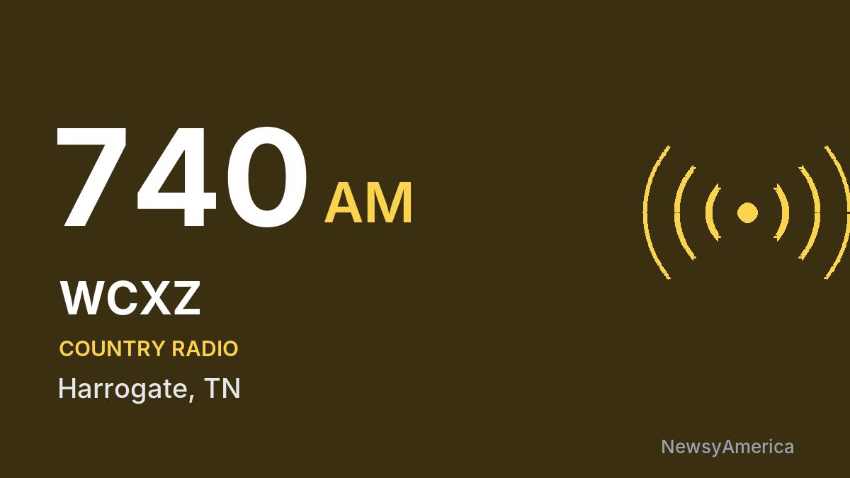 WCXZ 740 AM – Harrogate