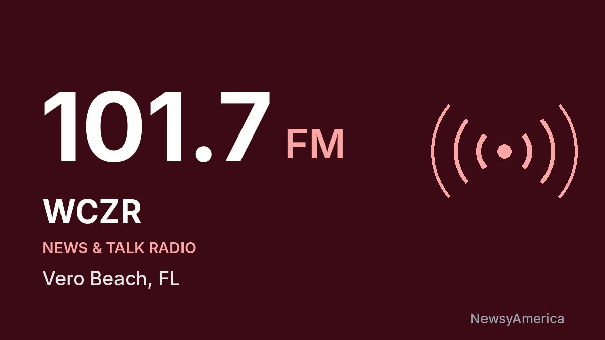 WCZR 101.7 FM – Vero Beach