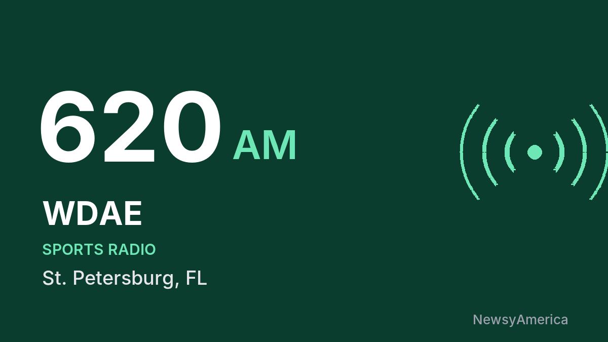 WDAE 620 AM – St. Petersburg