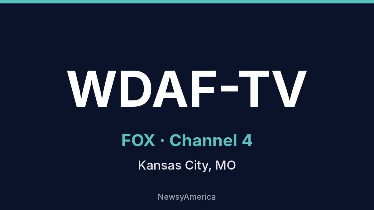 WDAF-TV – FOX 4 Kansas City