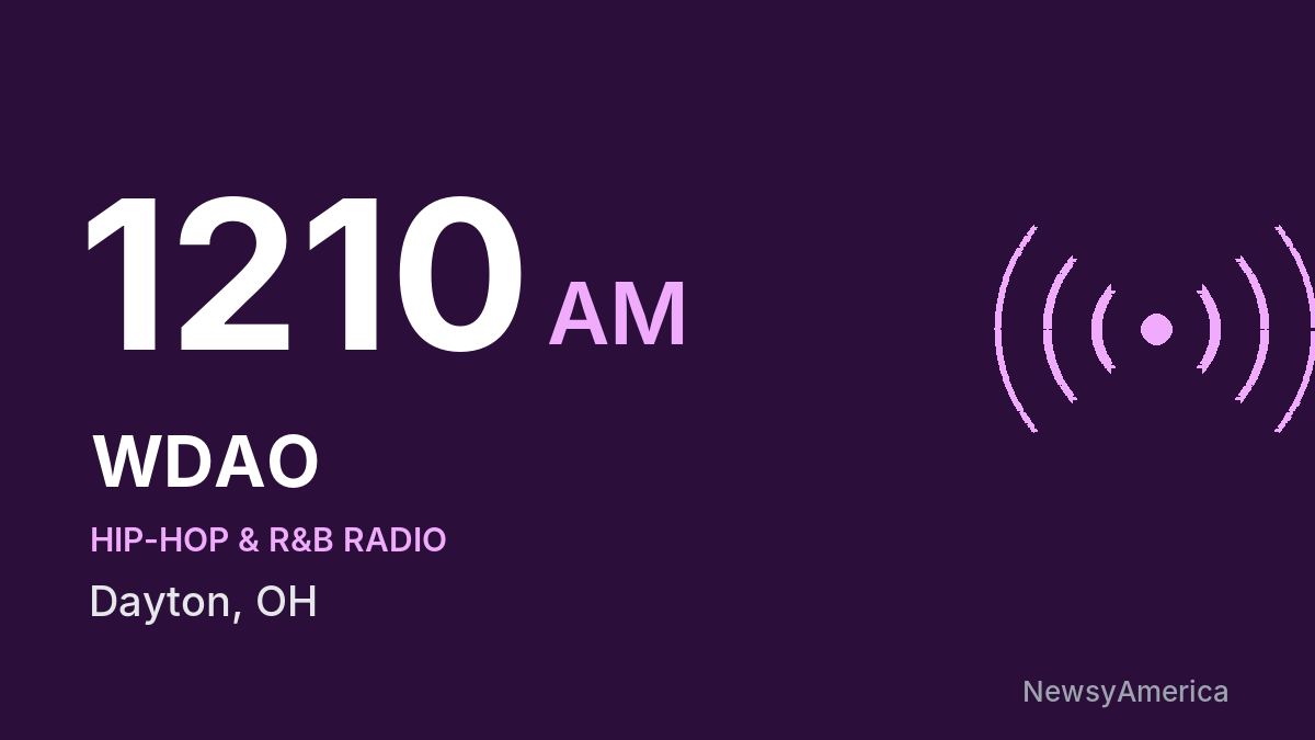WDAO 1210 AM – Dayton