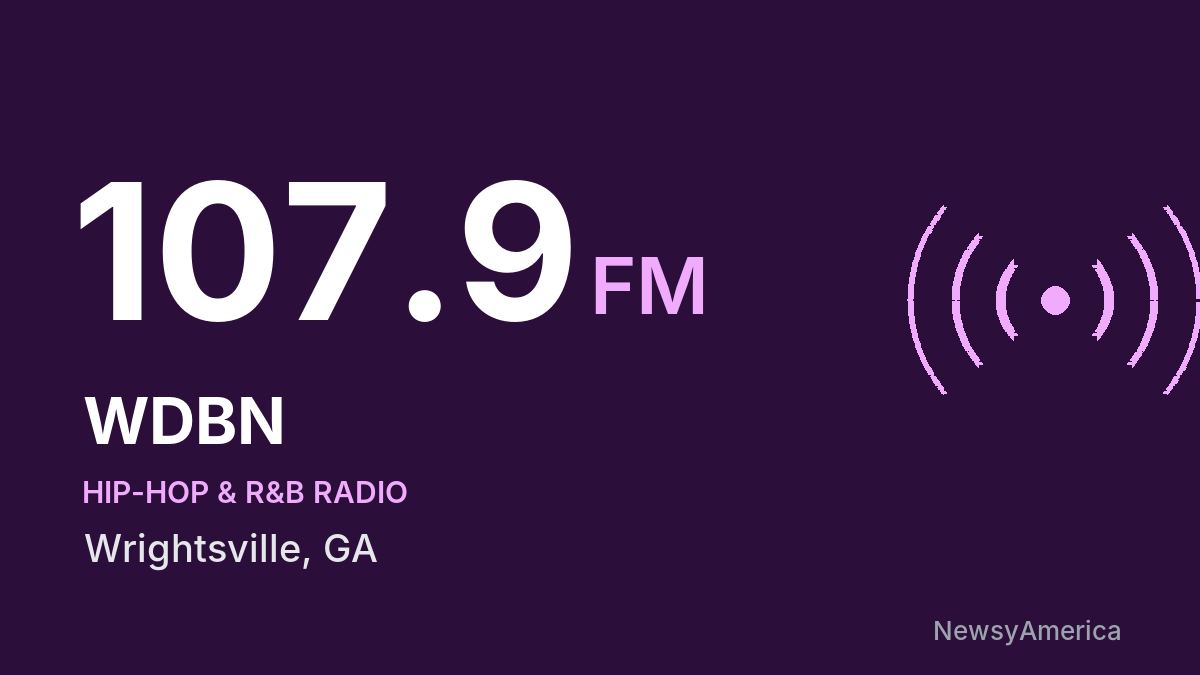 WDBN 107.9 FM – Wrightsville