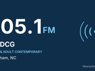 WDCG 105.1 FM, Durham, NC