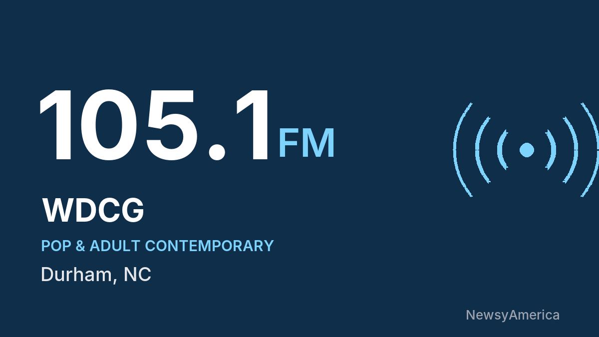 WDCG 105.1 FM – Durham