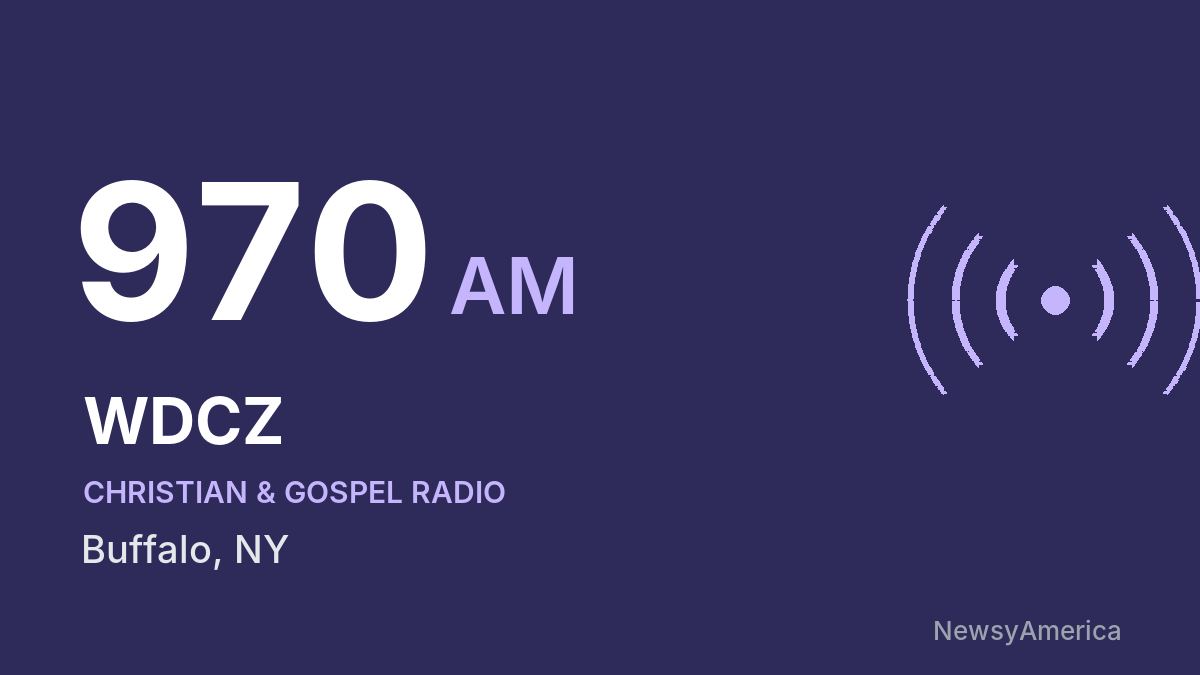 WDCZ 970 AM – Buffalo