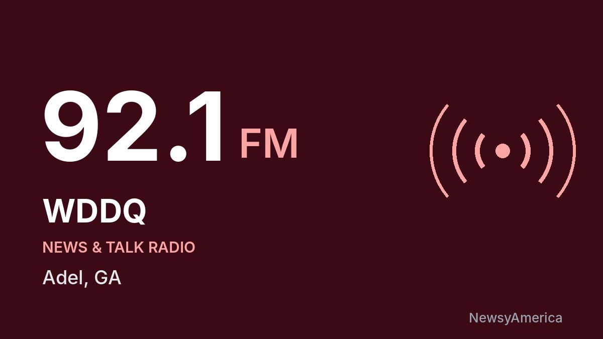 WDDQ 92.1 FM – Adel