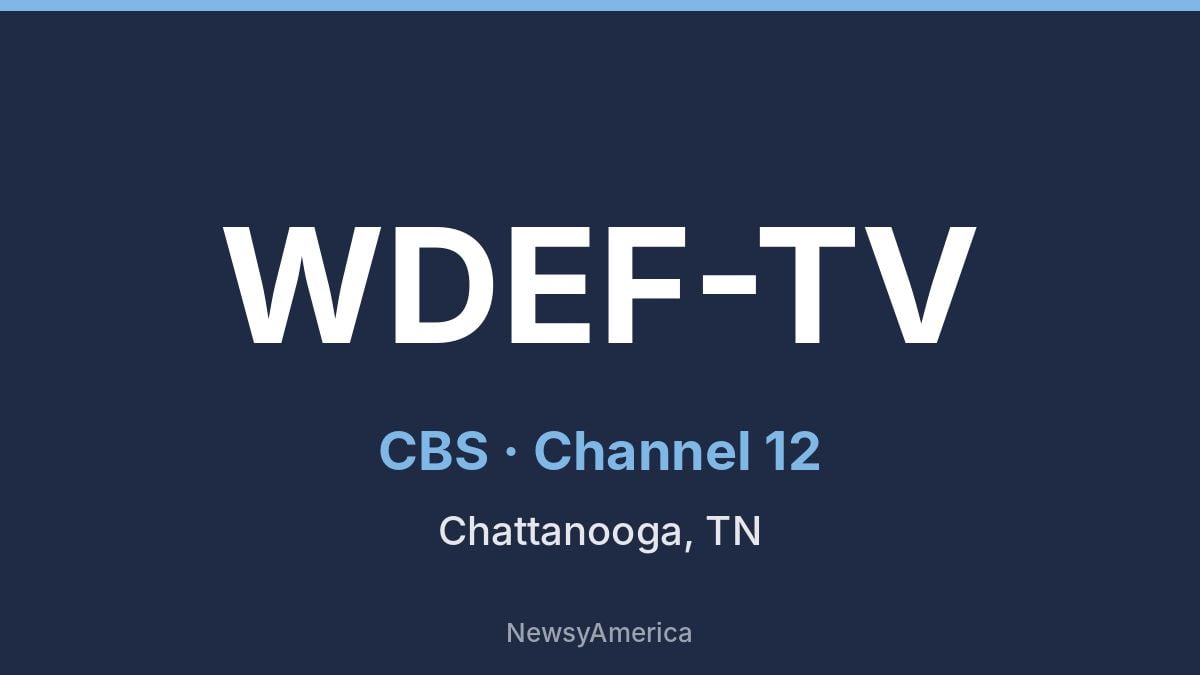 WDEF-TV – CBS 12 Chattanooga
