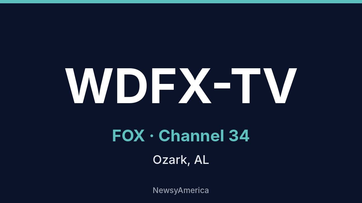 WDFX-TV – FOX 34 Dothan
