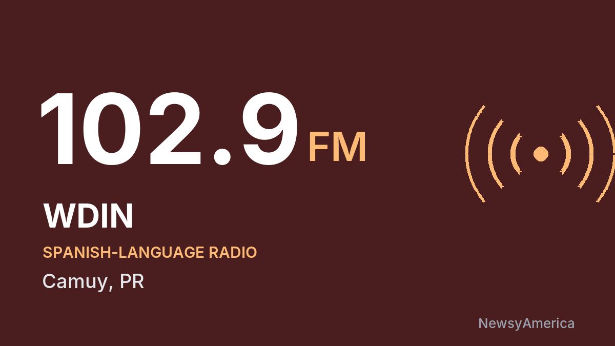 WDIN 102.9 FM – Camuy
