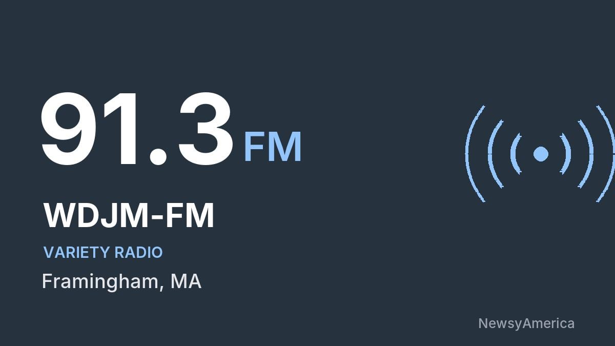 WDJM-FM 91.3 FM – Framingham