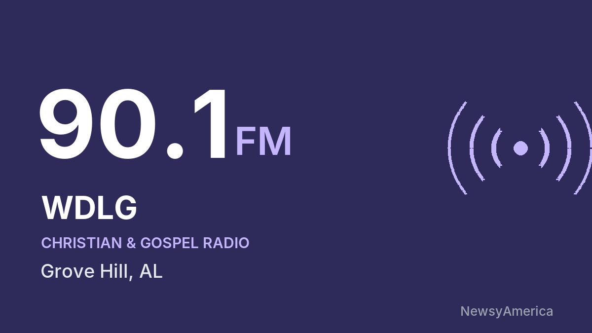 WDLG 90.1 FM – Grove Hill
