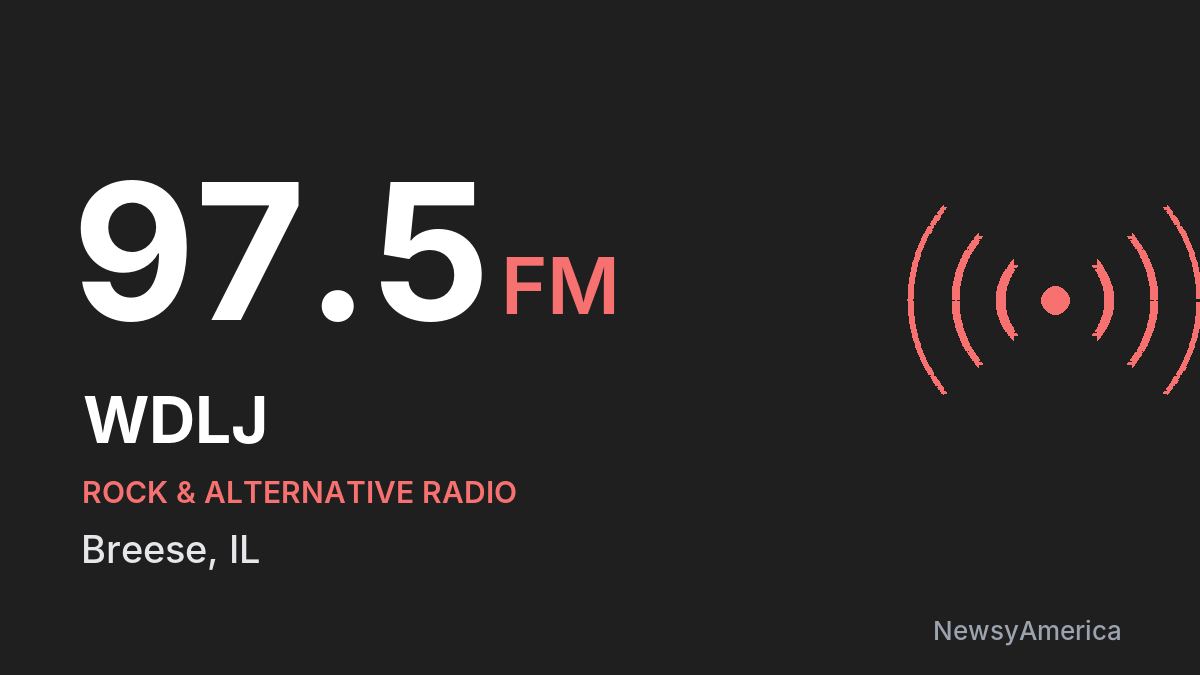 WDLJ 97.5 FM – Breese