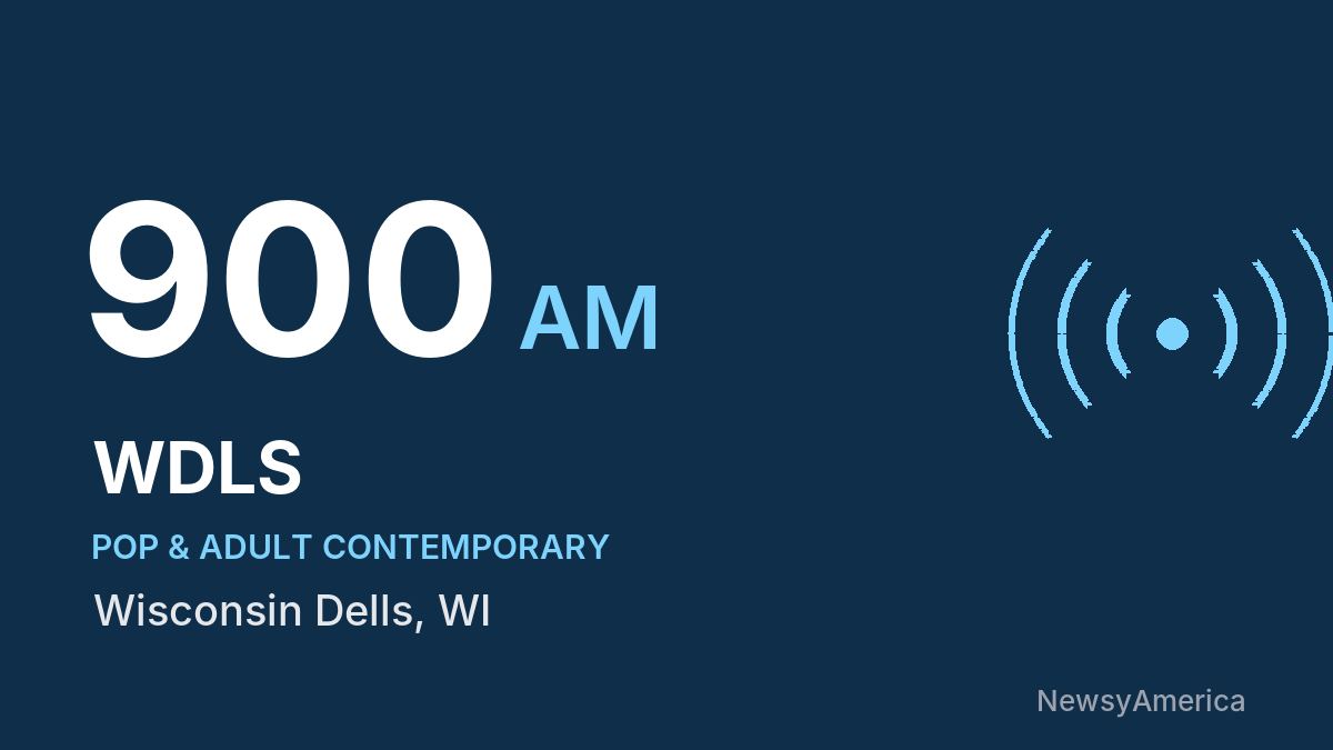 WDLS 900 AM – Wisconsin Dells