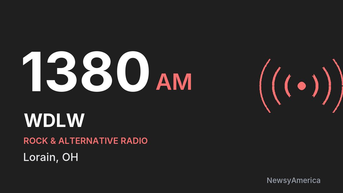 WDLW 1380 AM – Lorain