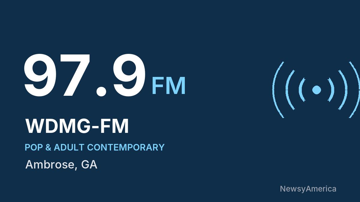 WDMG-FM 97.9 FM – Ambrose