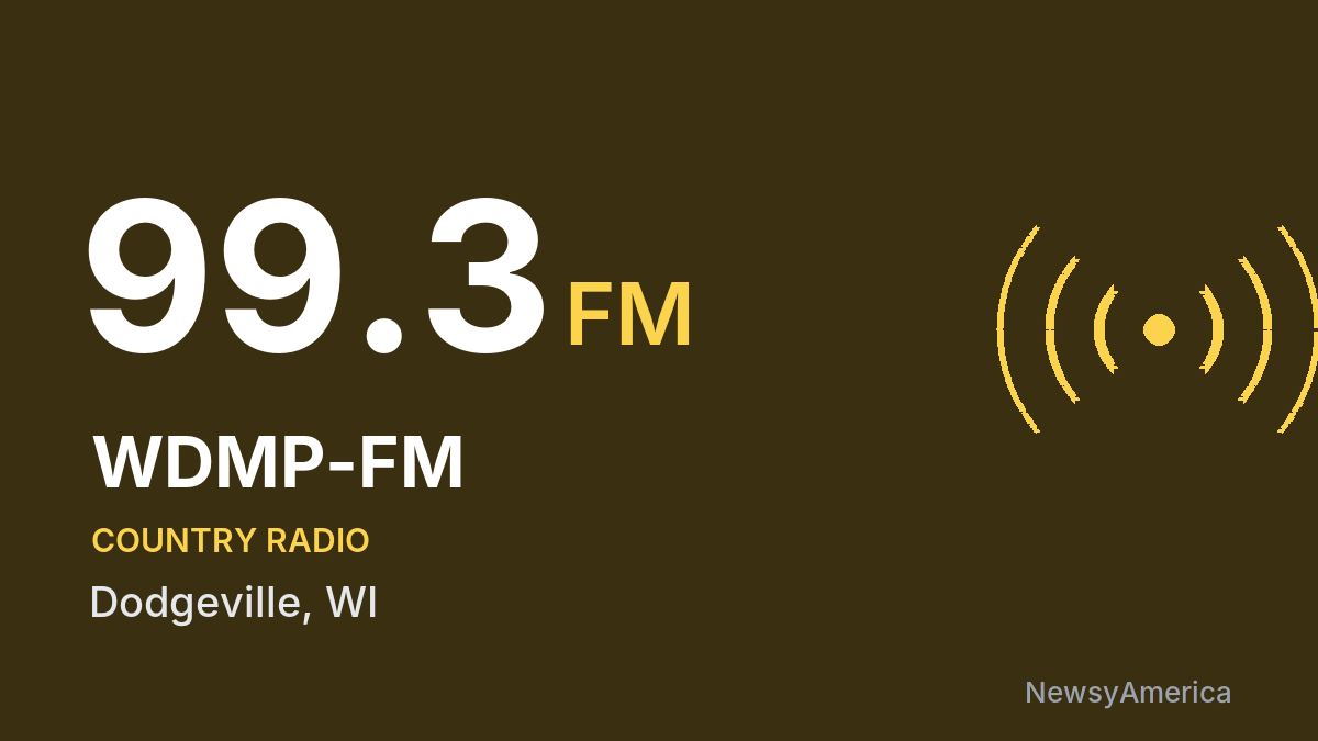 WDMP-FM 99.3 FM – Dodgeville