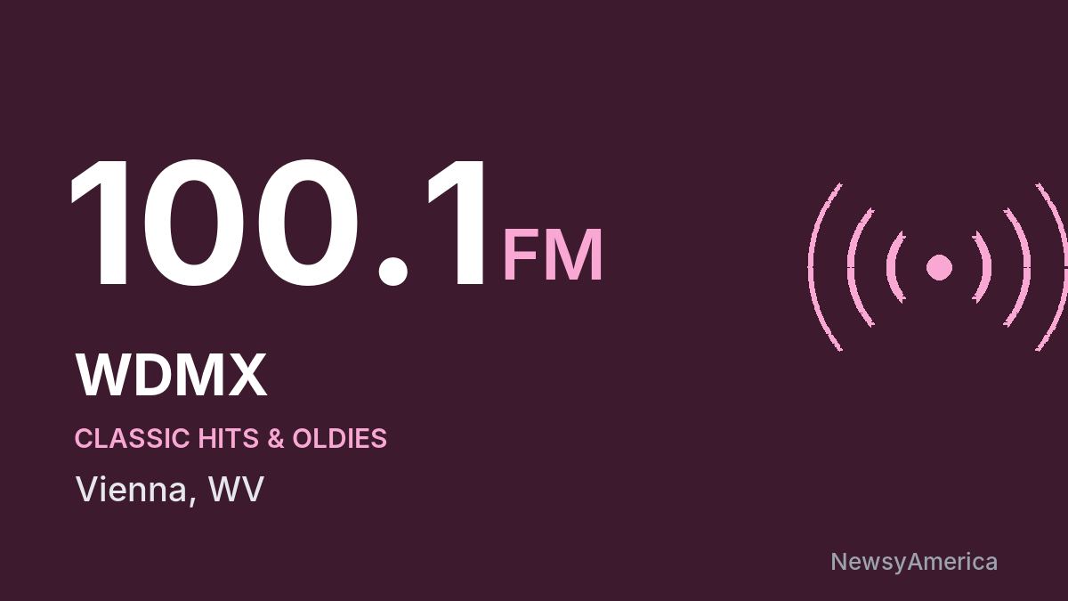 WDMX 100.1 FM – Vienna