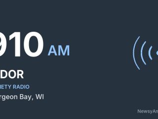 WDOR 910 AM, Sturgeon Bay, WI