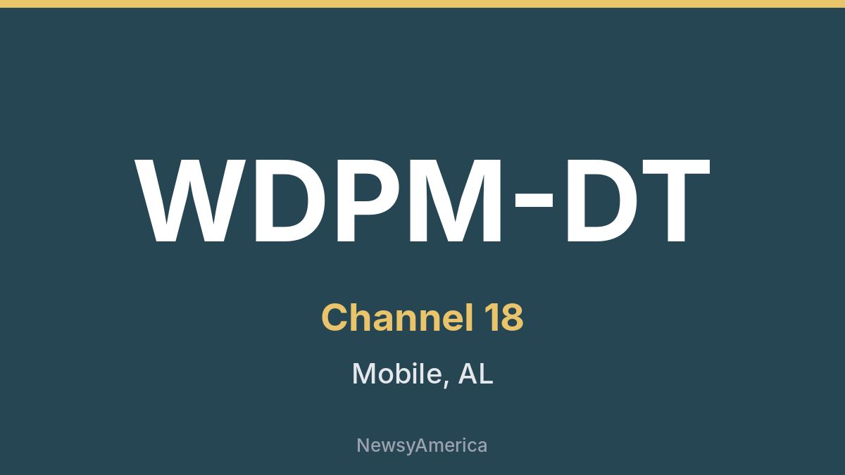 WDPM-DT – Channel 18 Mobile