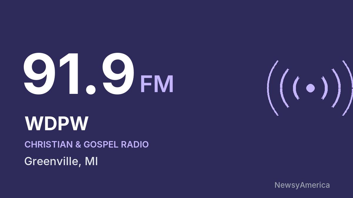 WDPW 91.9 FM – Greenville