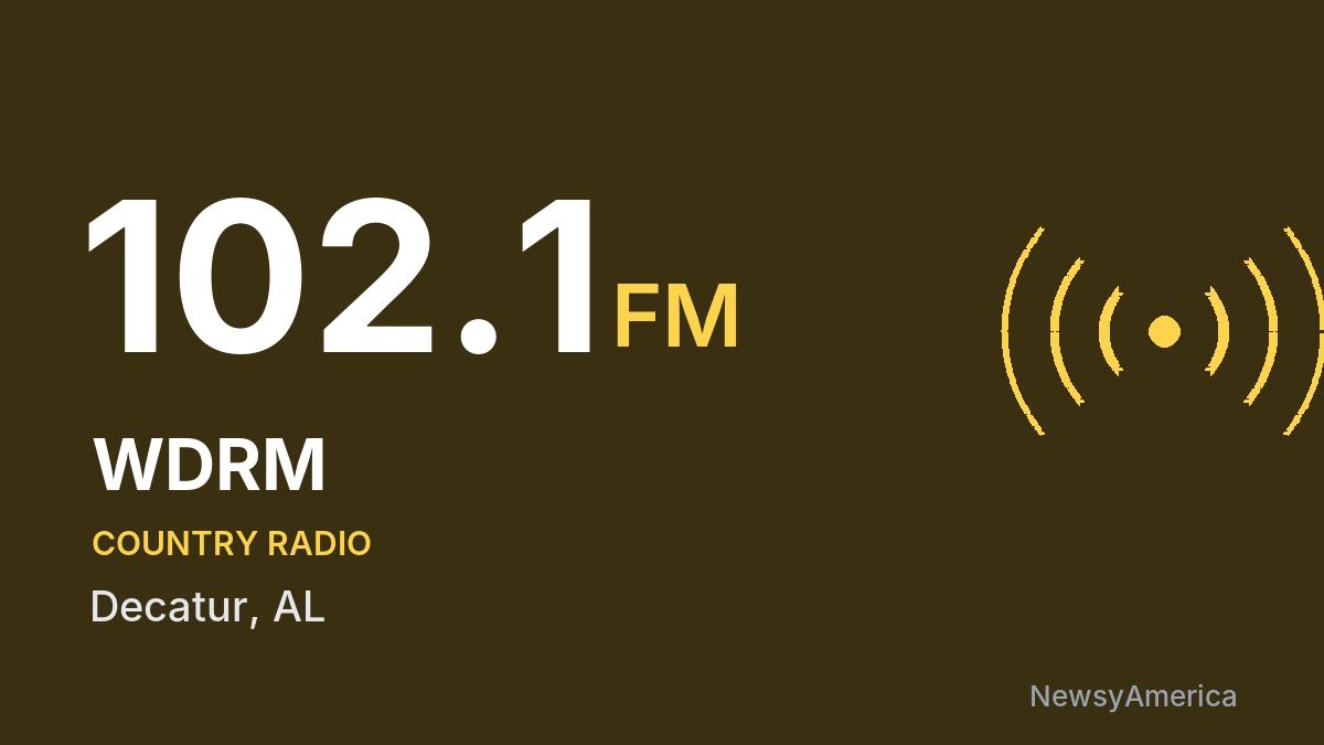 WDRM 102.1 FM – Decatur