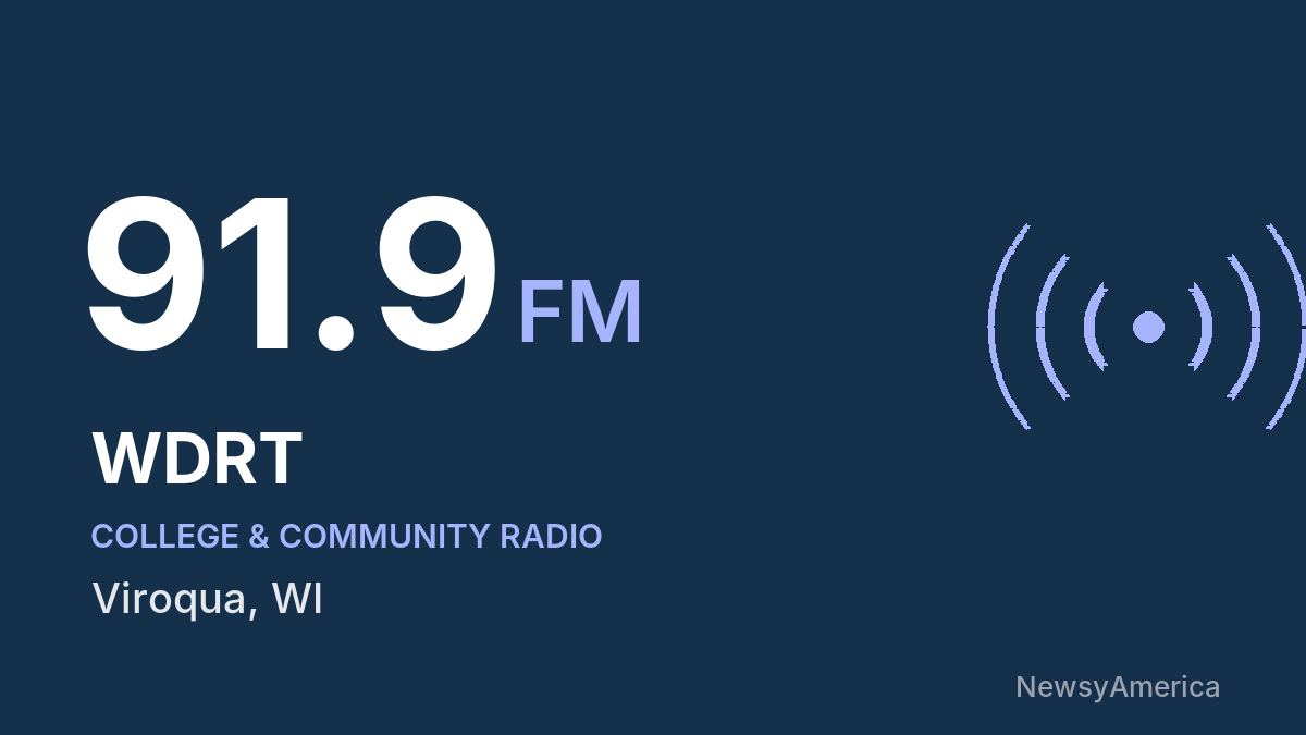 WDRT 91.9 FM – Viroqua