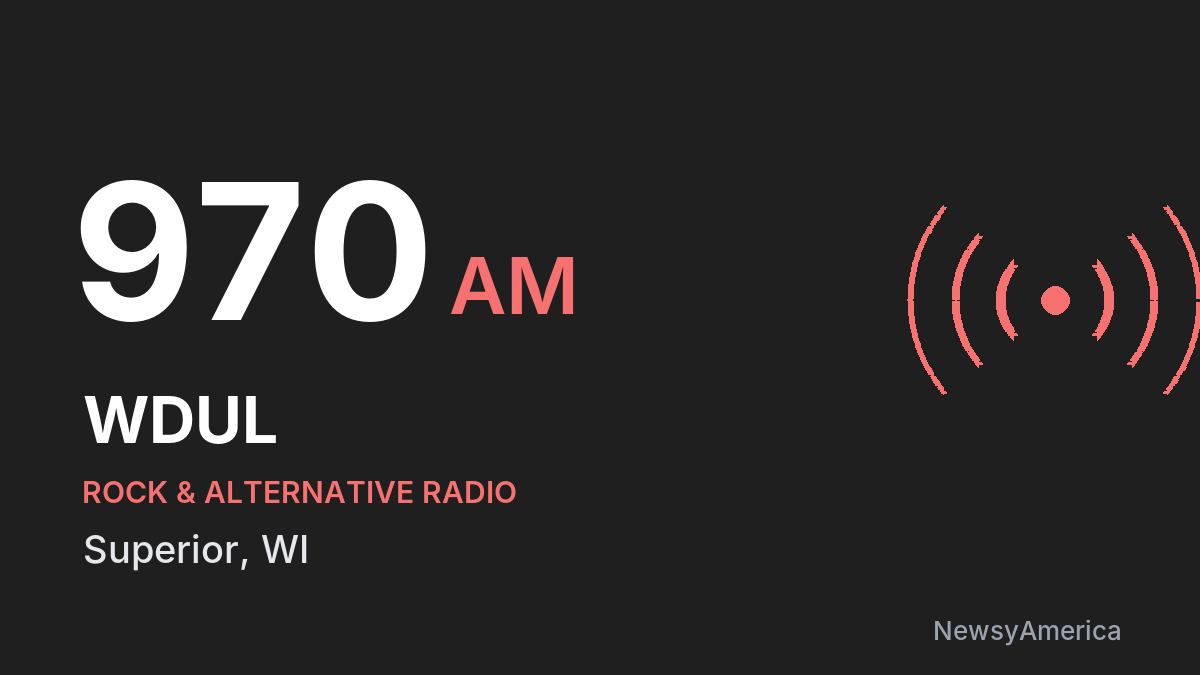 WDUL 970 AM – Superior