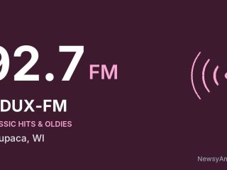 WDUX-FM 92.7 FM, Waupaca, WI