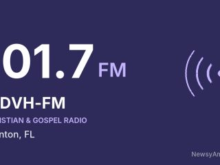 WDVH-FM 101.7 FM, Trenton, FL