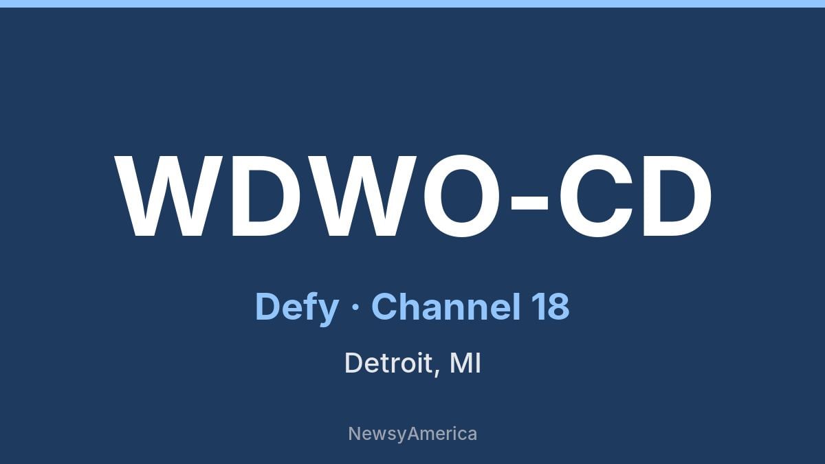 WDWO-CD – Defy 18 Detroit