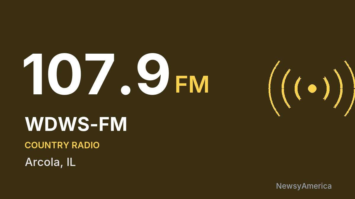 WDWS-FM 107.9 FM – Arcola