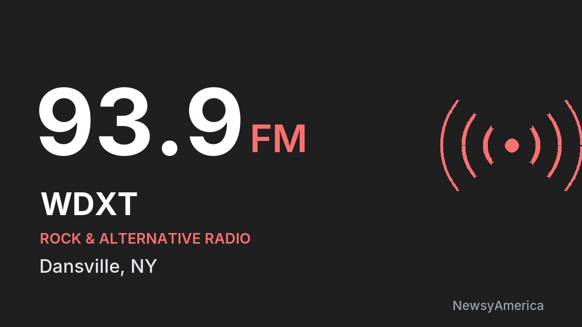 WDXT 93.9 FM – Dansville