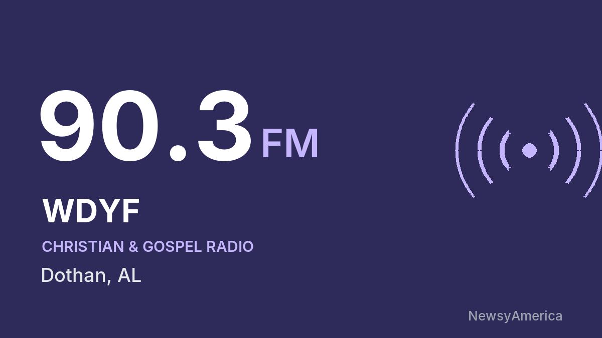 WDYF 90.3 FM – Dothan