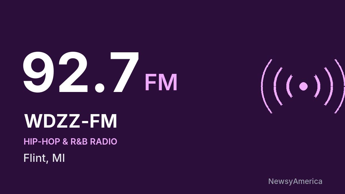WDZZ-FM 92.7 FM – Flint