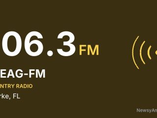 WEAG-FM 106.3 FM, Starke, FL