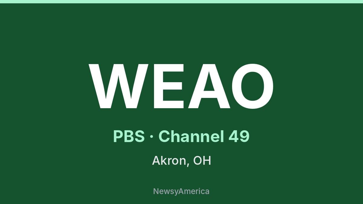 WEAO – PBS 49 Cleveland