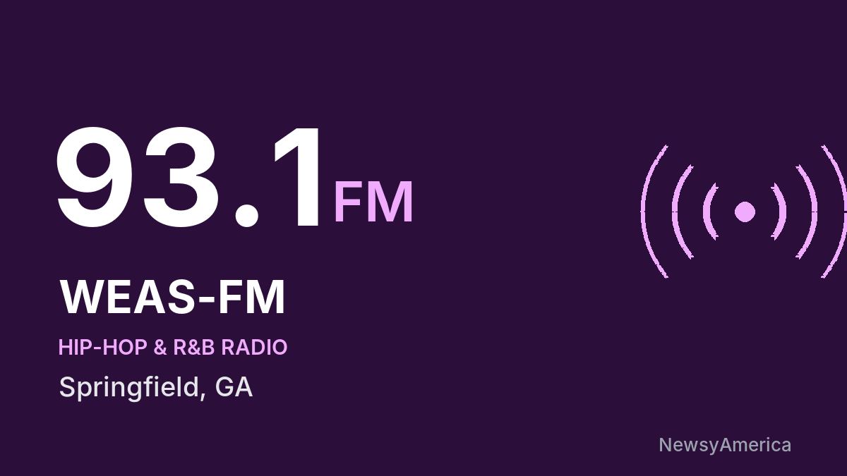 WEAS-FM 93.1 FM – Springfield