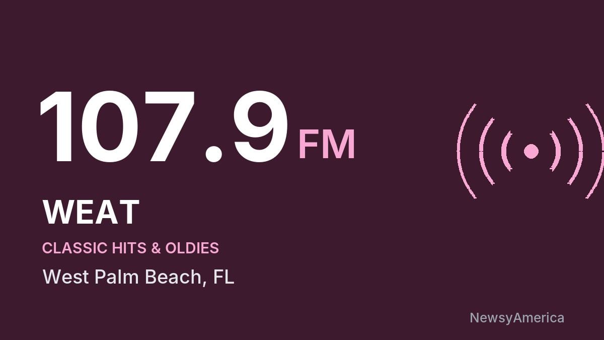 WEAT 107.9 FM – West Palm Beach