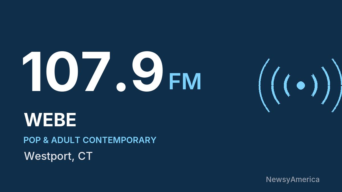 WEBE 107.9 FM – Westport
