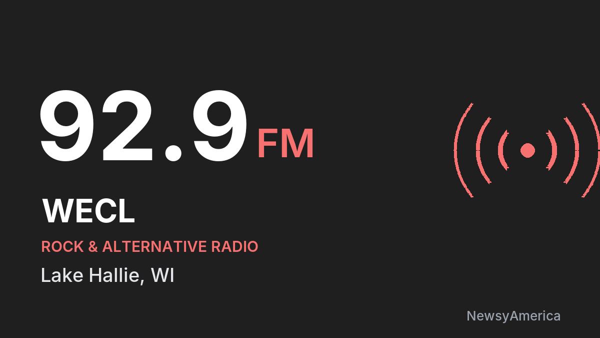 WECL 92.9 FM – Lake Hallie