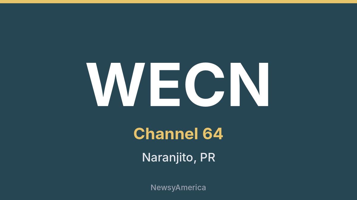 WECN – Channel 64 Naranjito