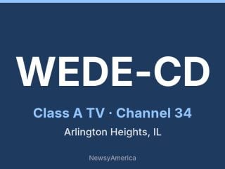 WEDE-CD channel 34, Arlington Heights, IL